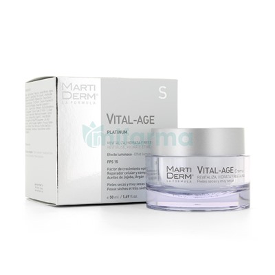 Martiderm Vital-Age Antiaging Plus Pieles Secas 50ml
