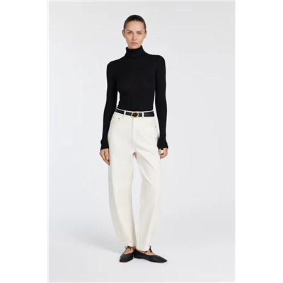 TANNER BLACK LONG SLEEVE TOP