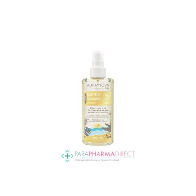 Alphanova Sun Huile Sèche Paradisiaque Ecoresponsable BIO 125 ml