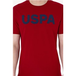 Erkek Regular Fit Bisiklet Yaka Bordo Basic Tişört