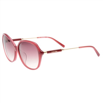 CALVIN KLEIN Women's Red Oval Sunglasses