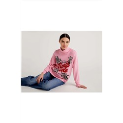 United Colors of Benetton North Pole Jakarlı Boğazlı Kazak 122A1235E201K-911