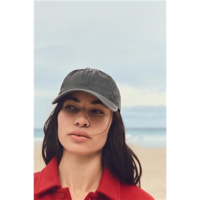 GORRA SARGA EFECTO LAVADO