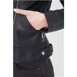 Chaqueta biker Negro
