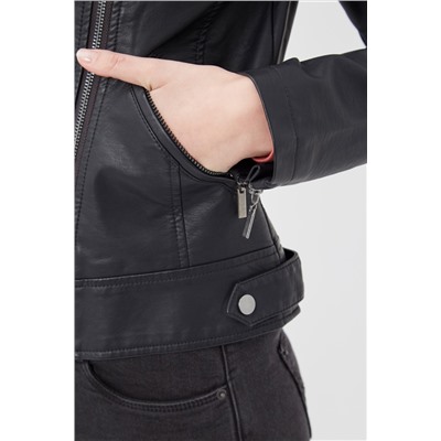 Chaqueta biker Negro