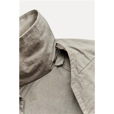 ZW COLLECTION HOODED PARKA WITH POCKETS
