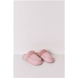 Zapatillas casa pelo sintético rosa