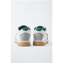 MULTI-PIECE HIGH-TOP SNEAKERS