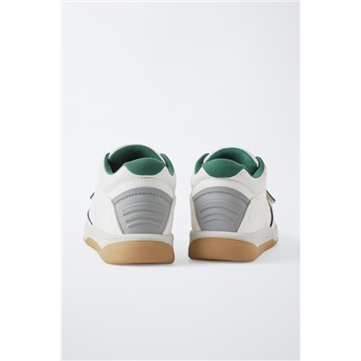 MULTI-PIECE HIGH-TOP SNEAKERS