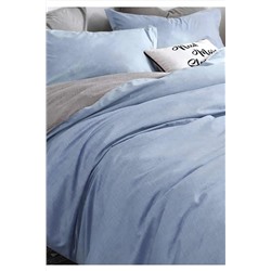 Sheri Home Çift Kişilik Çift Taraflı Nevresim (Yorgan Kılıfı) 200x220SetYBabyBlue02131453693 7774555205282454777