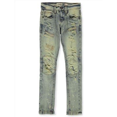 FWRD DENIM FWRD BOYS' SKINNY MOTO JEANS