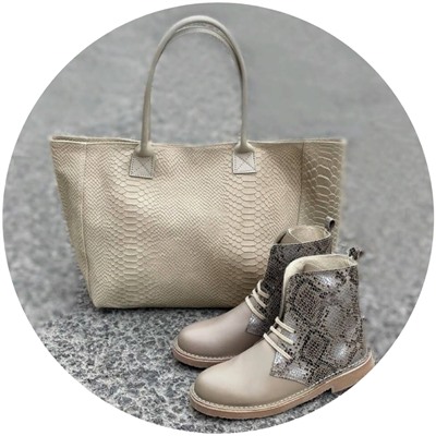Ab. Zapatos 27025 serpiente · Beig+PELLE 1836/2 serpiente beig АКЦИЯ