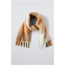 CHECK MAXI SCARF