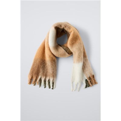 CHECK MAXI SCARF
