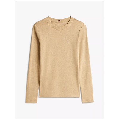 Long-Sleeve Crewneck Favorite T-Shirt