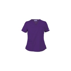 Butter-Soft Scrubs by UA™ 4-Pocket V-Neck Top
