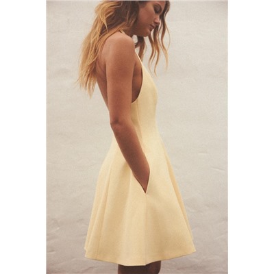HALTER SHORT DRESS