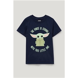 Star Wars: The Mandalorian - Kurzarmshirt - Glow in the dark