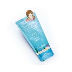 Очищающее средство для жирной кожи лица 3 в 1 Wonderful Sea Cathy Doll 6 гр / Cathy Doll Oil Control Calcium Cream Pack 3in1 Wonderful Sea 6 gr