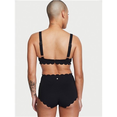 VICTORIA'S SECRET SWIM Scallop Full Coverage Bikini Top
