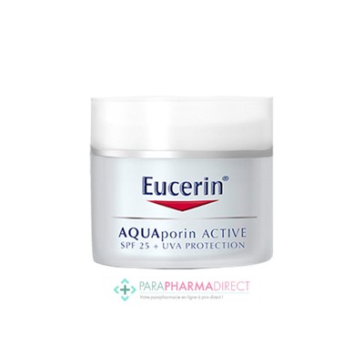 Eucerin Aquaporin Active Soin Hydratant SPF25 Peau Sensible 50ml