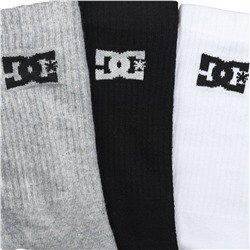 DC Shoes Sport Crew Unisex Socken 3 Paar multi DC-03 CREW
