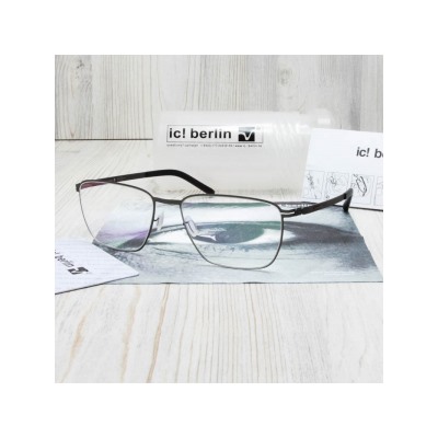 IB00014 - Оправа ic!Berlin Khamseen gun metal + футляр