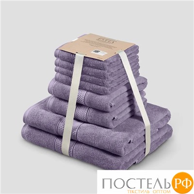 ESTIA МАРТОС сирен К-т полотенец 30х50-4/50х80-2/70х130-2, 100% хлопок, 500 г/м2