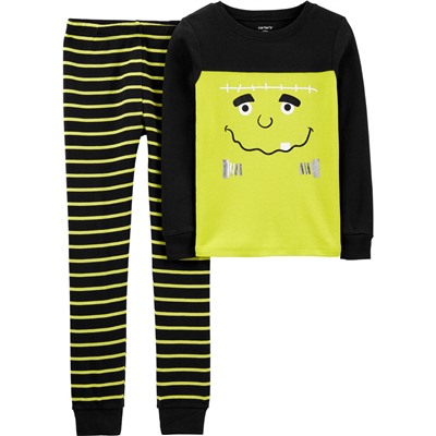 Carter's | Kid 2-Piece Halloween Skeleton Snug Fit Cotton PJs