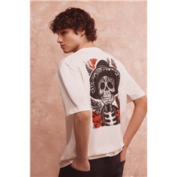Camiseta Skull Mex Hat