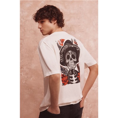 Camiseta Skull Mex Hat