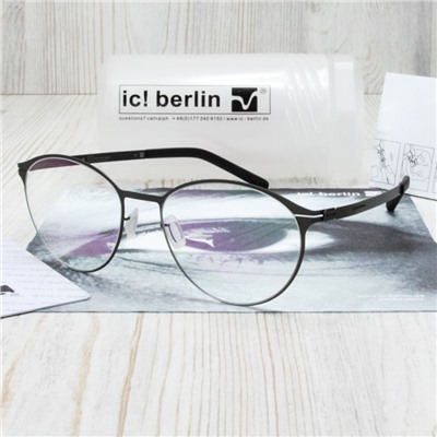 IB00048 - Оправа ic!Berlin Mistral Bayamo gun metal + футляр