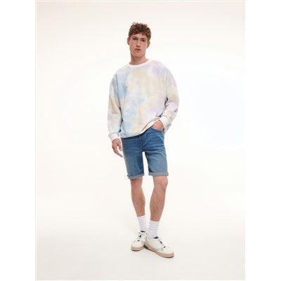 Shorts aus Denim im Slim-Fit