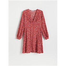 EcoVero™ Gemusterte Bluse