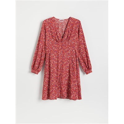 EcoVero™ Gemusterte Bluse