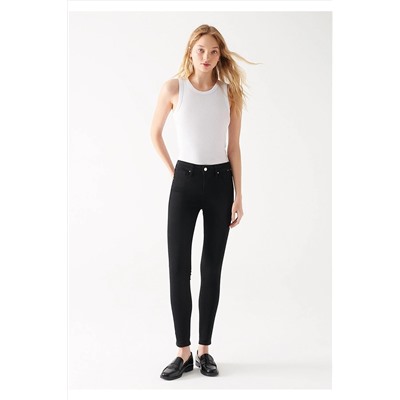 Mavi Alissa Siyah Gold Jean Pantolon 1067822002