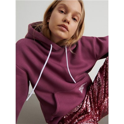 Sweatshirt aus weichem Jersey