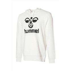 HUMMELArus - Erkek Beyaz Kapüşonlu Sweatshirt