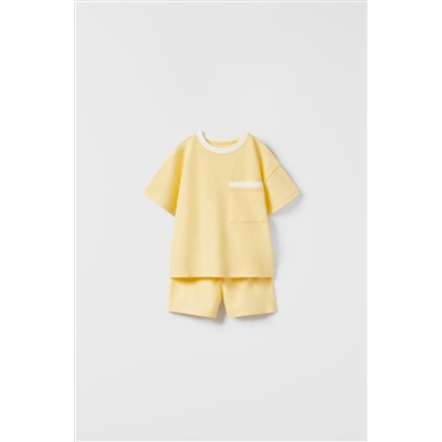 BABY/ CONJUNTO BOLSILLO LISO