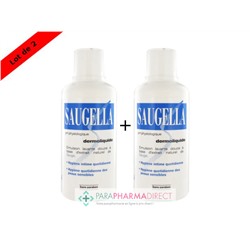 Saugella Dermoliquide Emulsion Lavante 2x500mlLot  × 2