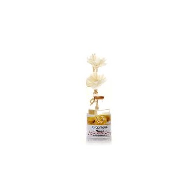 Органический диффузор с арома-маслом "Манго" Butique Organique 50 мл / Butique Organique reed diffuser Mango 50 ml