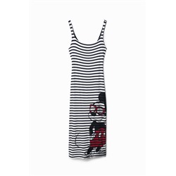 Vestido rayas Mickey Mouse