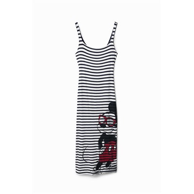 Vestido rayas Mickey Mouse