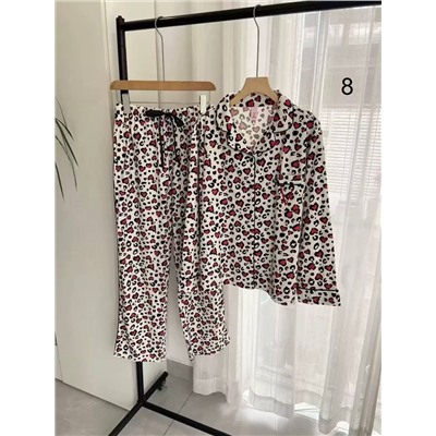 Теплая мягкая фланелевая пижама  в стиле Victoria’*s Secre*t