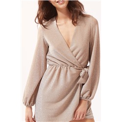 Платье Dancing Queen с запахом Хизер розовый