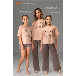 Женская хлопковая пижама Happyfox