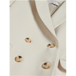 Doppelreihiger Blazer aus Viskosemischung