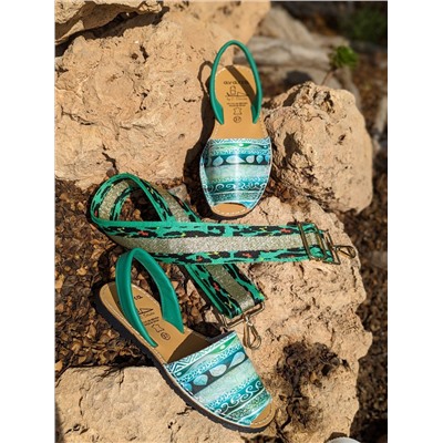 AVARCA MENORQUINA · 377AV · Verde+CINTURON BOLSOS (140)-25 (1) АКЦИЯ