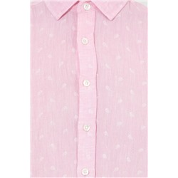 Erkek Pembe Uzun Kollu Gömlek