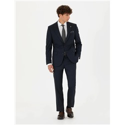 Lacivert Slim Fit Takım Elbise